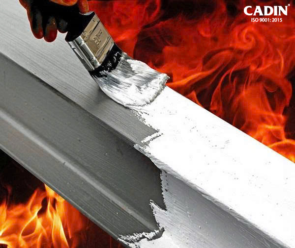 Sơn Chống Cháy  Cho Kết Cấu Sắt Thép Công Trình