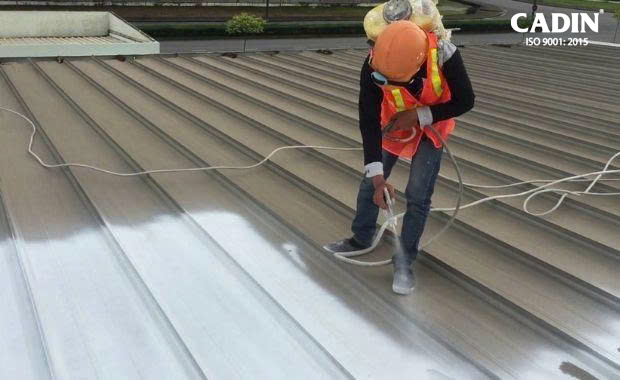 Sơn Chống Nóng Hệ Nước Cho Tường Đứng Và Mái Tôn