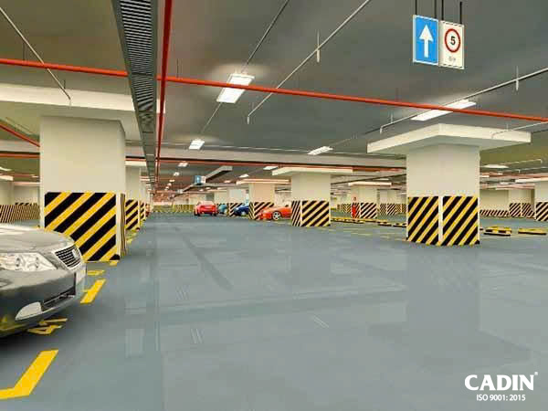 Sơn Kẻ Vạch Phản Quang CADIN Chống Mài Mòn Cao